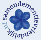 Logo Samen dementie vriendelijk